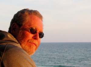 Stephen Woodfin author pic beach